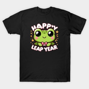 Happy Leap Year - Cute Frog T-Shirt